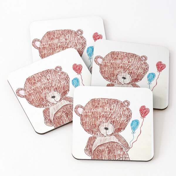 Item preview, Bear with baloons designed and sold by K-i-D-.