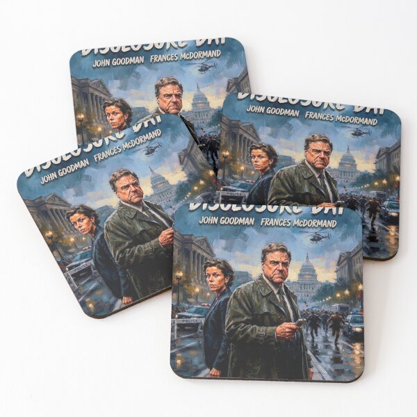 Item preview, Disclosure Day Political Thriller Fine Art Tribute designed and sold by Art's Diner.