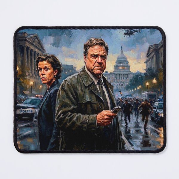 Item preview, Disclosure Day Political Thriller Fine Art Tribute designed and sold by Art's Diner.