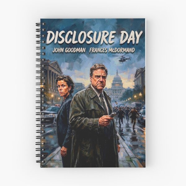 Item preview, Disclosure Day Political Thriller Fine Art Tribute designed and sold by Art's Diner.