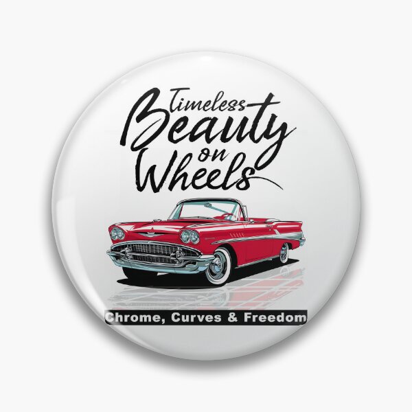 Item preview, Timeless Beauty on Wheels - Chrome, Curves & Freedom designed and sold by Concept-Hub.