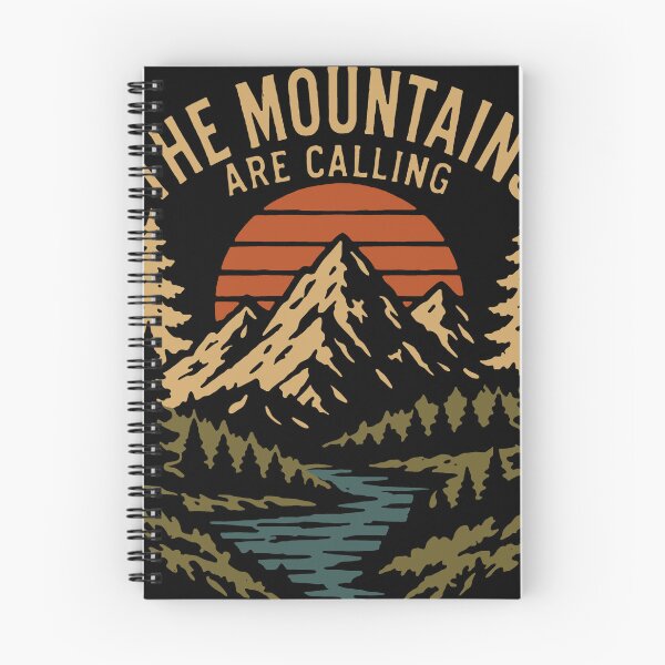 Item preview, The Mountains Are Calling Vintage Outdoor T-Shirt Design designed and sold by phsycartwork.