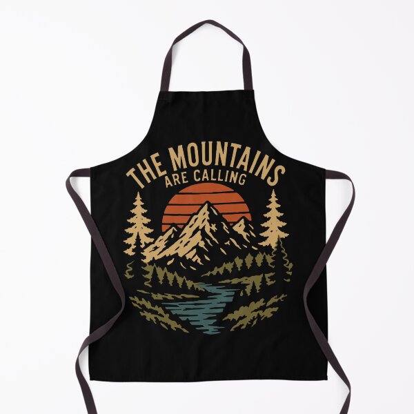 Item preview, The Mountains Are Calling Vintage Outdoor T-Shirt Design designed and sold by phsycartwork.