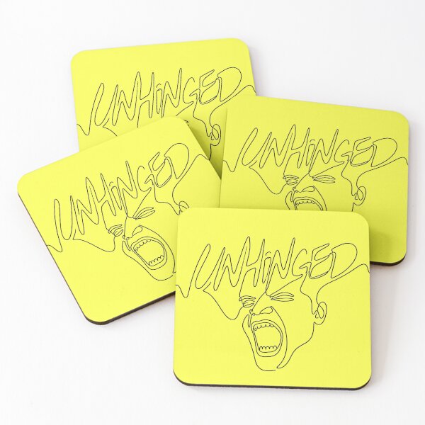 Item preview, UNHINGED | Bold Pen Art Typography Design designed and sold by ManggaeJM.