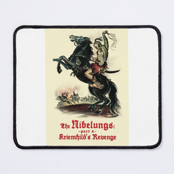 Item preview, The Nibelungs Part 2: Kriemhild's Revenge (1924) Vintage Silent Film Poster designed and sold by variotayoe.