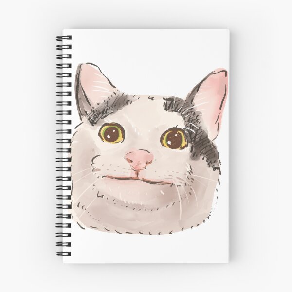 Item preview, Polite Cat Meme Cute Illustration designed and sold by KANAH FORYED.
