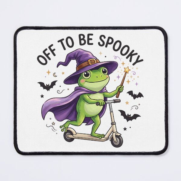 Item preview, witch Spooky Frog Halloween creepy vintage gift designed and sold by Amzkao.