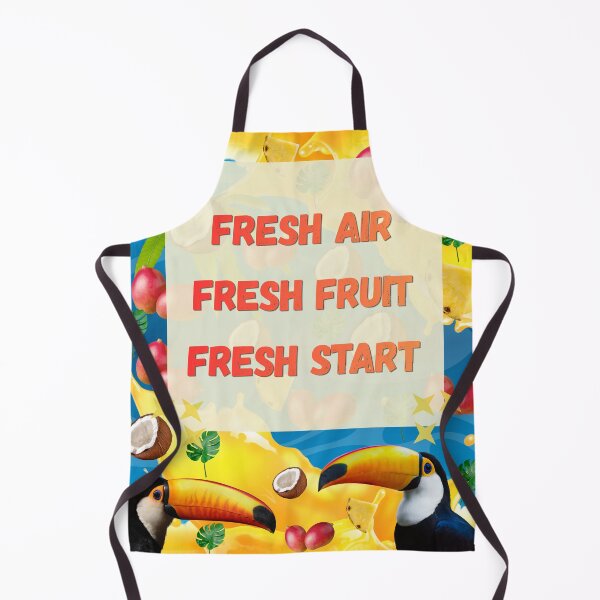 Item preview, Fresh Air, Fresh Fruit, Fresh Start | Tropical Summer Paradise Toucan Wall Art | Caribbean Vacation Aesthetic designed and sold by OlgaLuna_design.