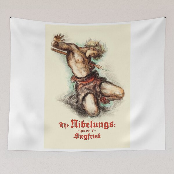 Item preview, The Nibelungs Part 1: Siegfried (1924) Vintage Silent Film Poster designed and sold by variotayoe.