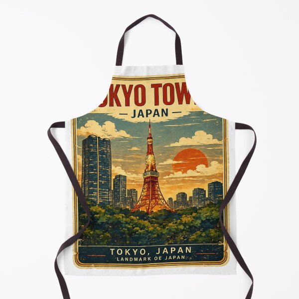 Item preview, Retro Tokyo Tower  JAPAN designed and sold by aoisora-kiki55.