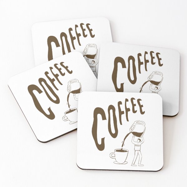 Item preview, coffee lover minimalist design designed and sold by introvertarts.