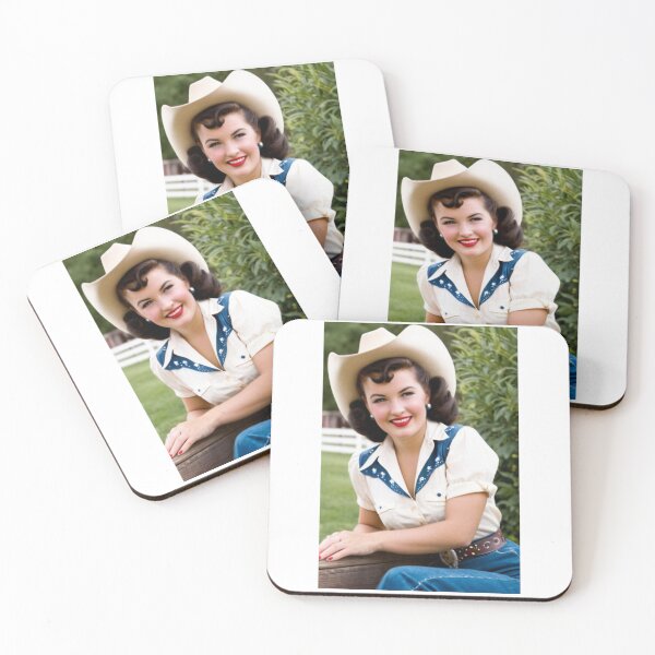 Item preview, Fashion - Woman in Cowboy Outfit, American Retro Elegance designed and sold by Beat-It.