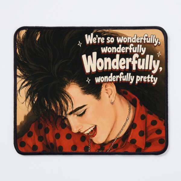 Item preview, Retro Robert Smith with a Kitten designed and sold by hectorthekitten.