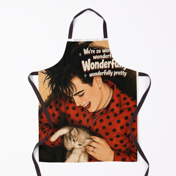Item preview, Retro Robert Smith with a Kitten designed and sold by hectorthekitten.