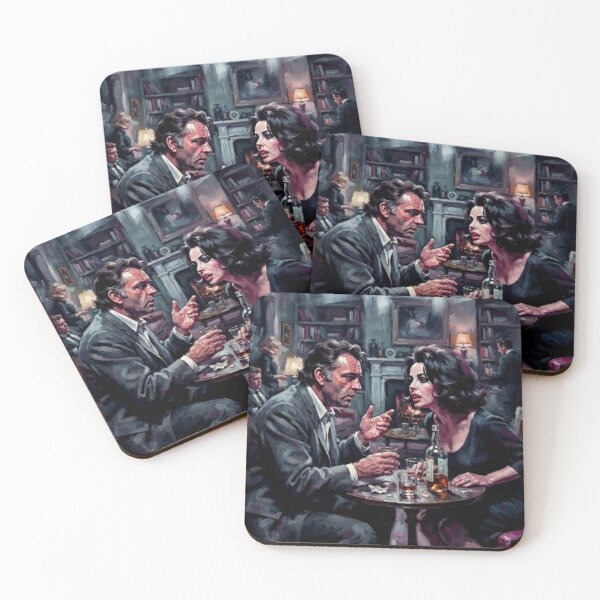 Item preview, Who's Afraid Of Virginia Woolf Classic Drama Fine Art Tribute designed and sold by Art's Diner.