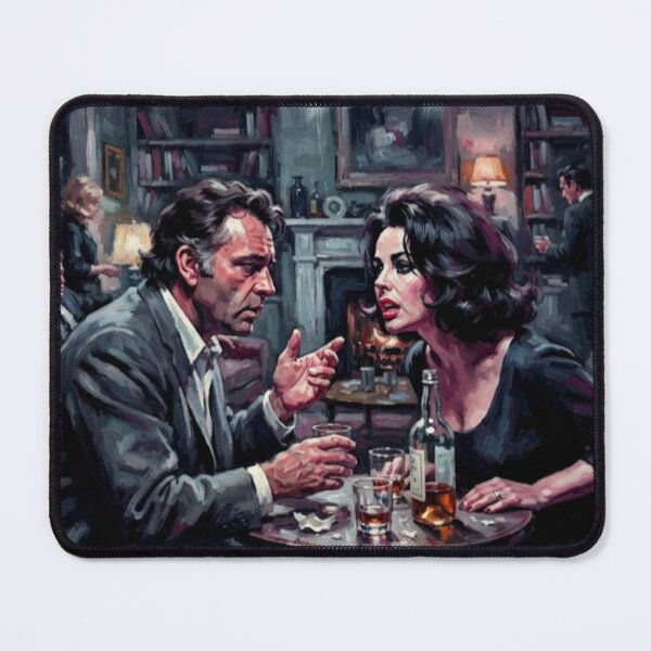 Item preview, Who's Afraid Of Virginia Woolf Classic Drama Fine Art Tribute designed and sold by Art's Diner.