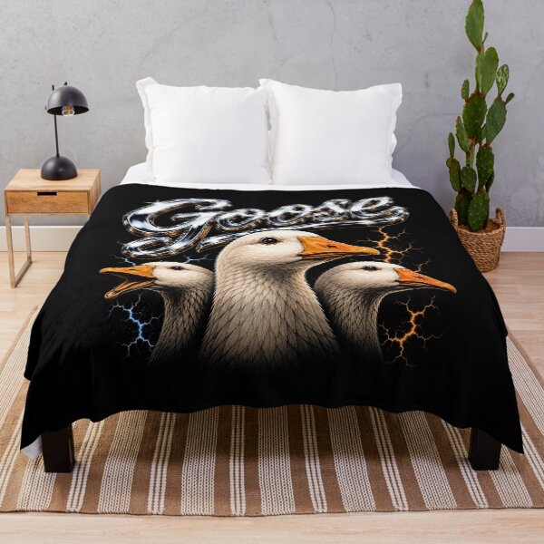 Item preview, Bold goose design with striking lettering designed and sold by rafaeltto.