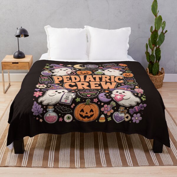 Item preview, Cute Pediatric Crew Halloween Nurse Ghost Witch Medical Staff Design designed and sold by mari-kayden.
