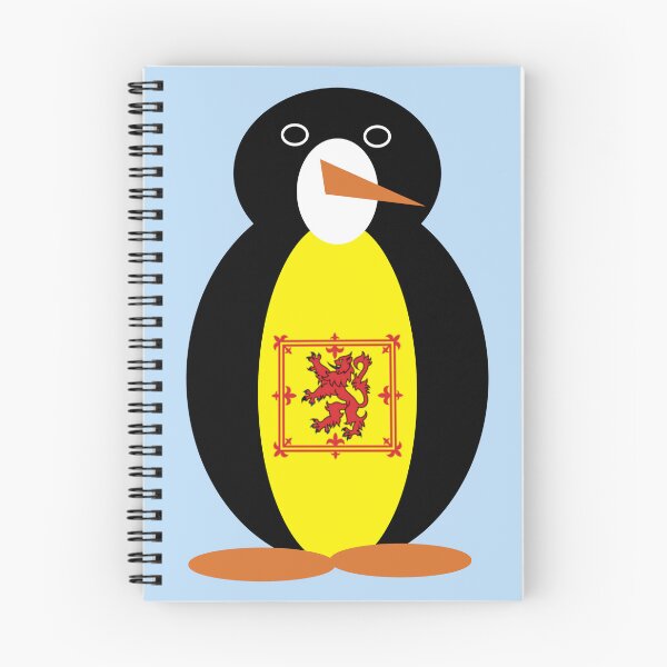 Item preview, Ms. Penguin Scotland Lion Rampant Scottish Design designed and sold by AuntieShoe.