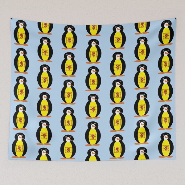 Item preview, Ms. Penguin Scotland Lion Rampant Scottish Design designed and sold by AuntieShoe.