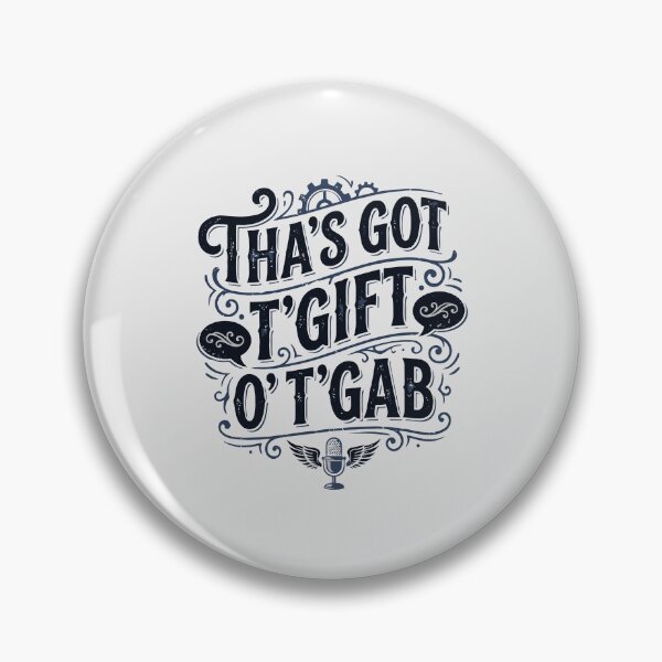 Item preview, Thas Got T Gift O T Gab Off-Black Design designed and sold by taiche.