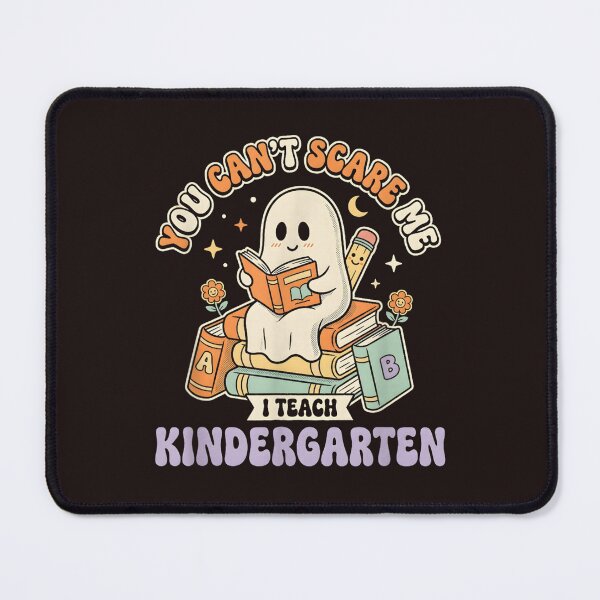 Item preview, Funny Kindergarten Teacher Halloween Ghost You Can't Scare Me Design designed and sold by mari-kayden.