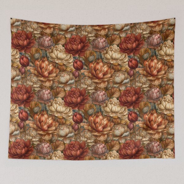Item preview, Edgy Lotus Floral - Tropical Flower Pattern - Anniversary Gifts For Her designed and sold by RoyalStarsPatts.