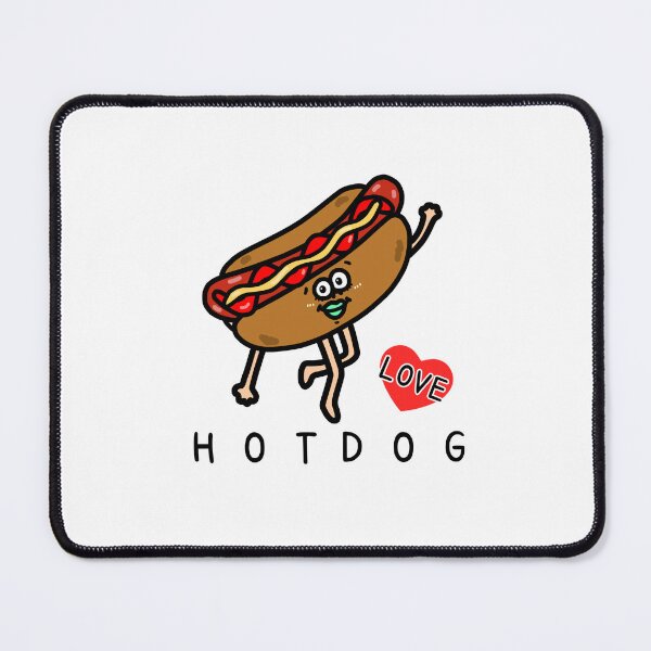 Item preview, Cute I LOVE HOT DOG designed and sold by kanaehonkawa.