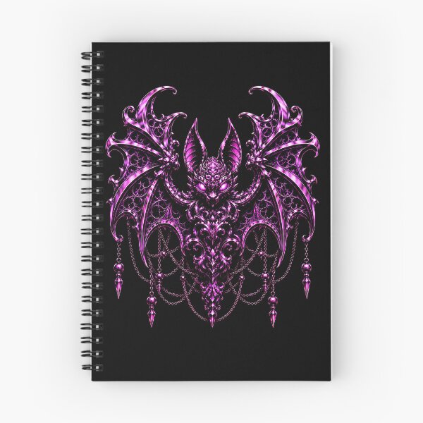 Item preview, Elegant purple bat design with intricate details halloween designed and sold by rafaeltto.