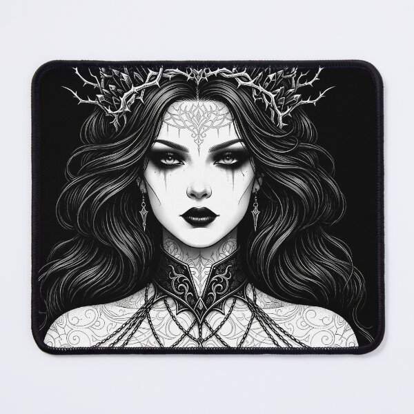 Item preview, Queen with crown designed and sold by OH-MY-GOTH.