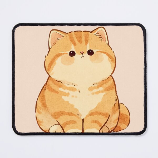 Item preview, Cute Orange Tabby Kitten Kawaii Cat Illustration designed and sold by jianina-alondra.