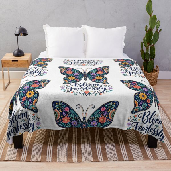 Item preview, Bloom Fearlessly Butterfly designed and sold by Click Mart.