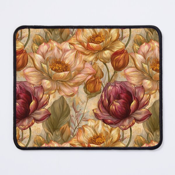 Item preview, Lush Lotus Print - Flower Bouquet Pattern - Anniversary Gifts For Him designed and sold by RoyalStarsPatts.