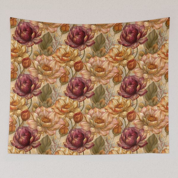 Item preview, Lush Lotus Print  - Flower Bouquet Pattern - Anniversary Gifts For Him designed and sold by RoyalStarsPatts.