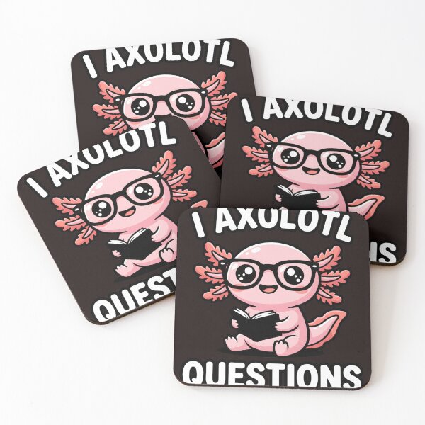 Item preview, Funny Reading Axolotl I Axolotl Questions Cute Book Lover Design designed and sold by mari-kayden.