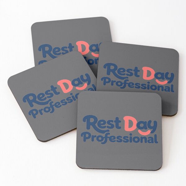 Item preview, Rest Day Professional | Funny Gym Typography Design designed and sold by ManggaeJM.