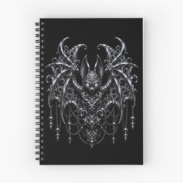 Item preview, elegant gothic bat design with intricate details halloween designed and sold by rafaeltto.