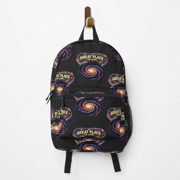 Item preview, 'Great Place to Live' Galaxy You are Here! Retro Sci-Fi designed and sold by Genius Geek.