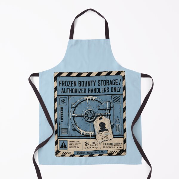 Item preview, Frozen Bounty Storage Warning Notice designed and sold by agearb.