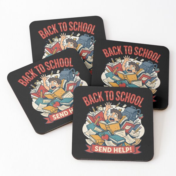 Item preview, Back to School Send Help Funny Design designed and sold by WikaKowalczyk.
