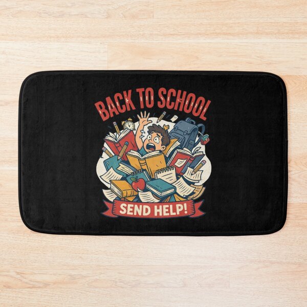 Item preview, Back to School Send Help Funny Design designed and sold by WikaKowalczyk.