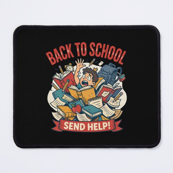Item preview, Back to School Send Help Funny Design designed and sold by WikaKowalczyk.