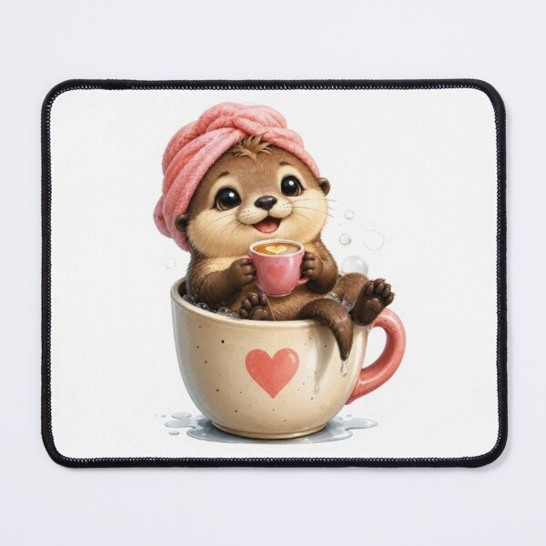 Item preview, Spa Otter Coffee designed and sold by Snurly.