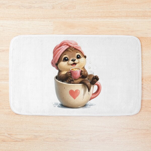 Item preview, Spa Otter Coffee designed and sold by Snurly.