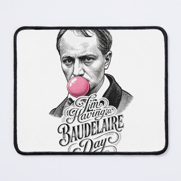 Item preview, Wall Art - Postcard - Baudelaire Bubblegum Day designed and sold by ForeverPrintsOK.