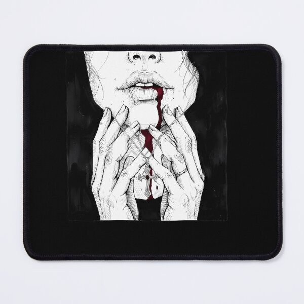 Item preview, Goth woman - cross necklace designed and sold by OH-MY-GOTH.