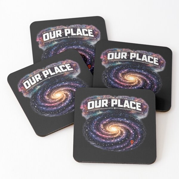 Item preview,  'Our Place' Galaxy You are Here! Retro Sci-Fi designed and sold by Genius Geek.
