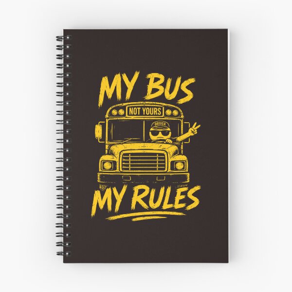 Item preview, Funny School Bus Driver My Bus My Rules Back to School Design designed and sold by mari-kayden.