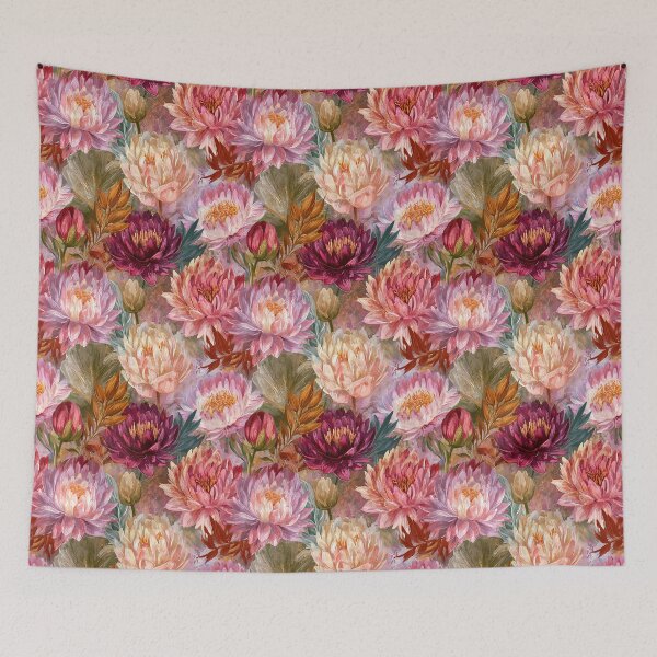 Item preview, Whimsical Lotus Print  - Retro Flower Floral - Baby Shower Gifts designed and sold by RoyalStarsPatts.