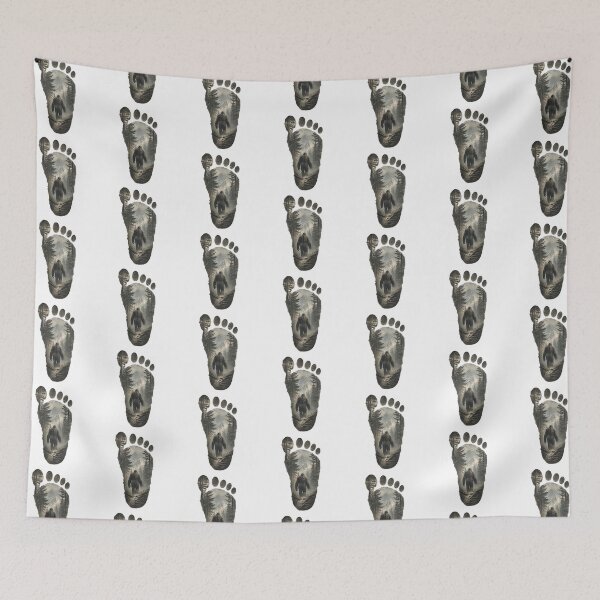 Item preview, Bigfoot Footprint | Sasquatch Forest Silhouette | Cryptid Adventure designed and sold by Wilcox PhotoArt.